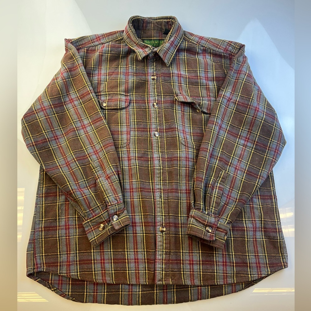Northwest winter weight flannel shirt r37-17